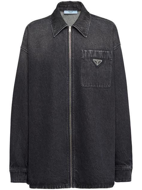 designer Prada denim jacket